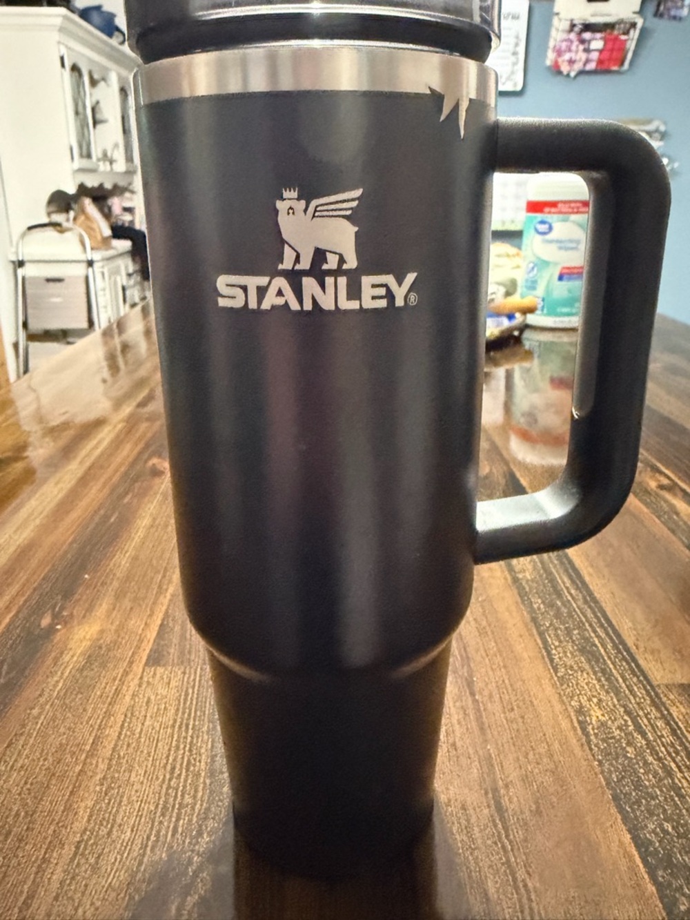 Stanley Matte Black Insulated Mug with Handle